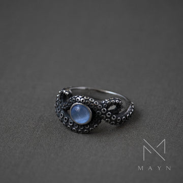 Statement Ring - Octo-moon