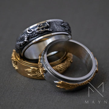 Fidget Ring - Flying Dragon
