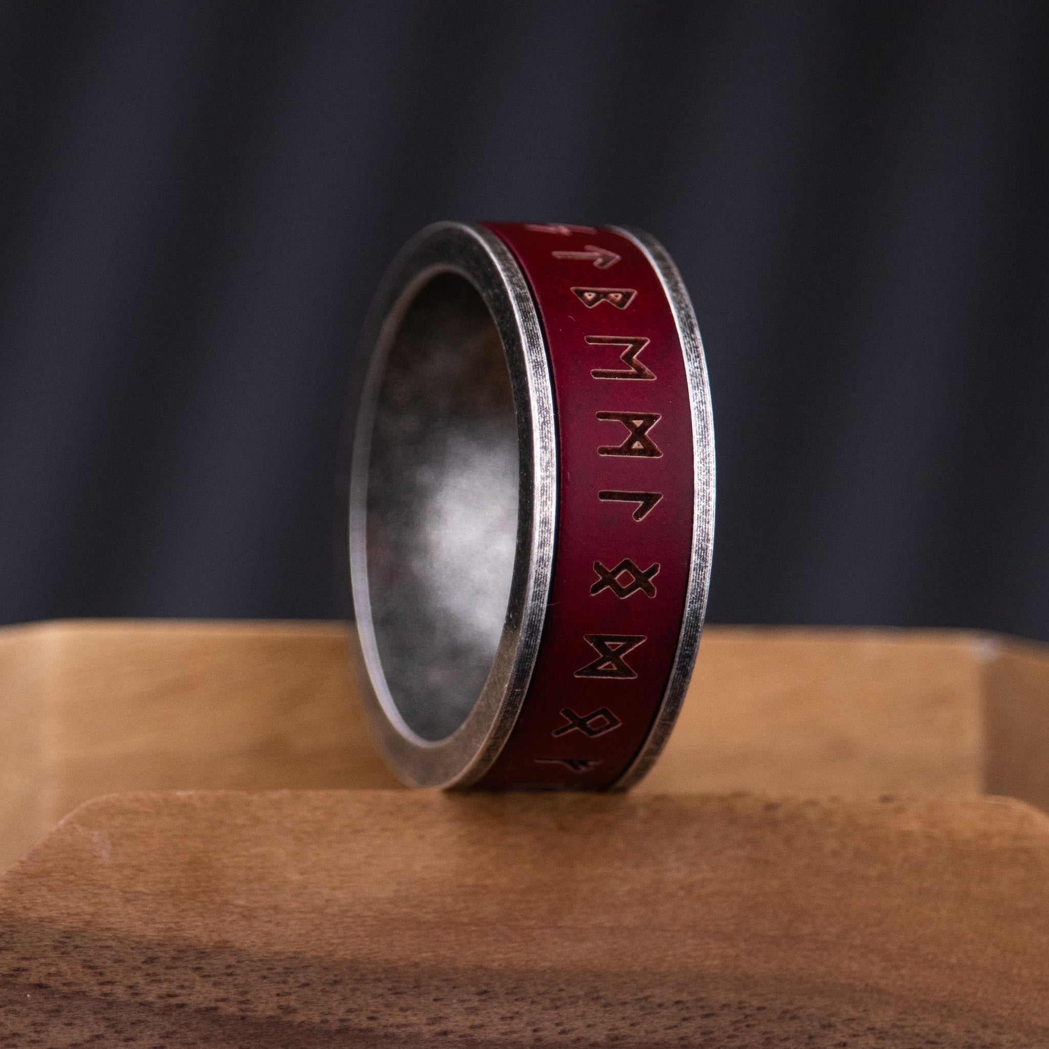 Norse Wooden Ring - Arvid