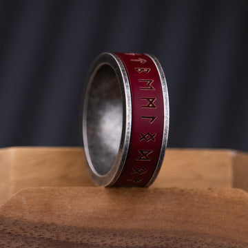 Norse Wooden Ring - Arvid